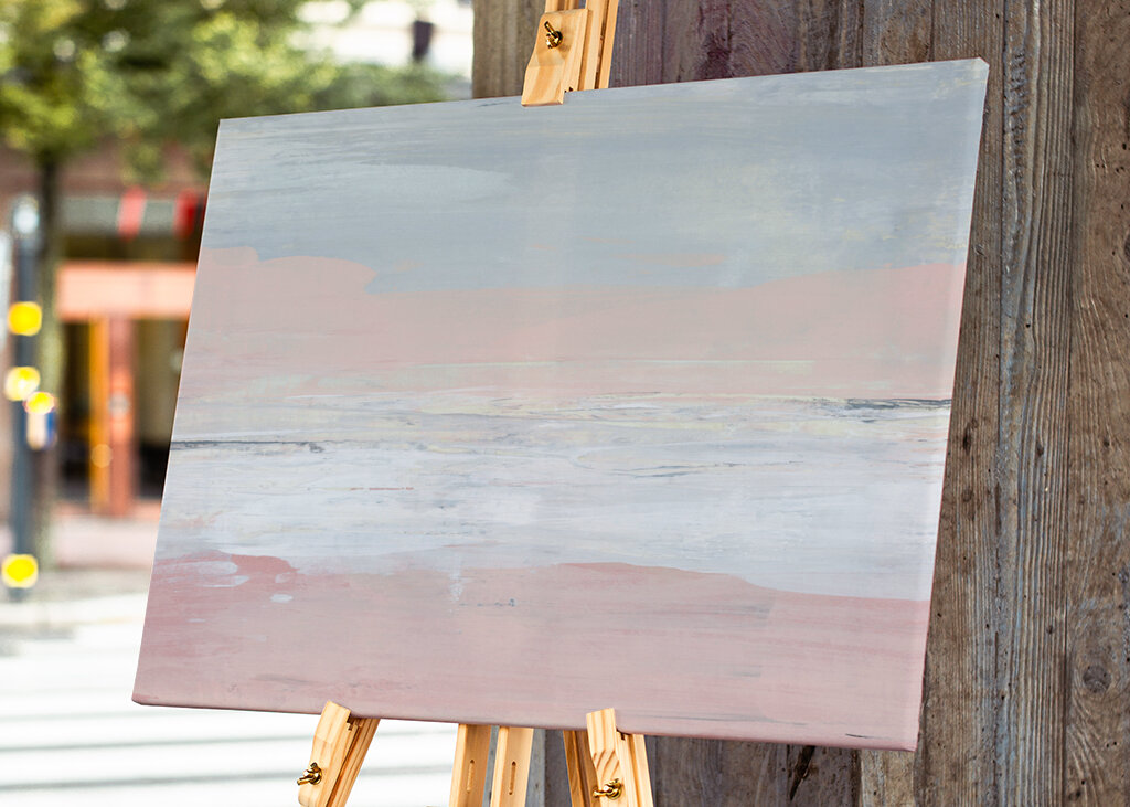 Peaceful Pastel Horizon