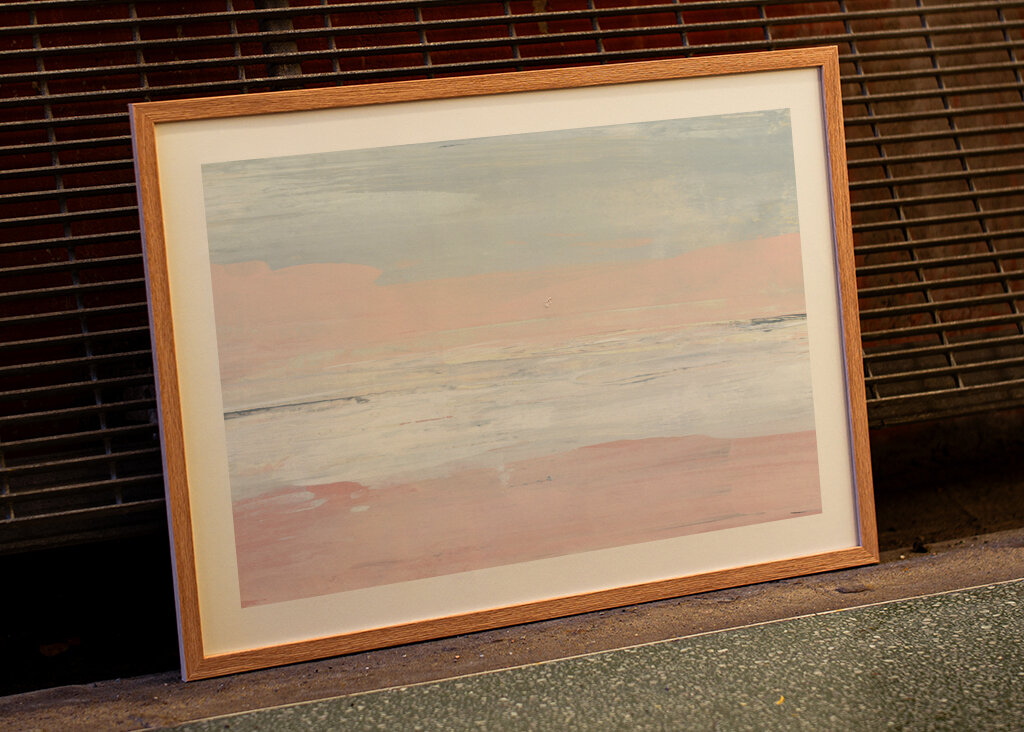 Peaceful Pastel Horizon