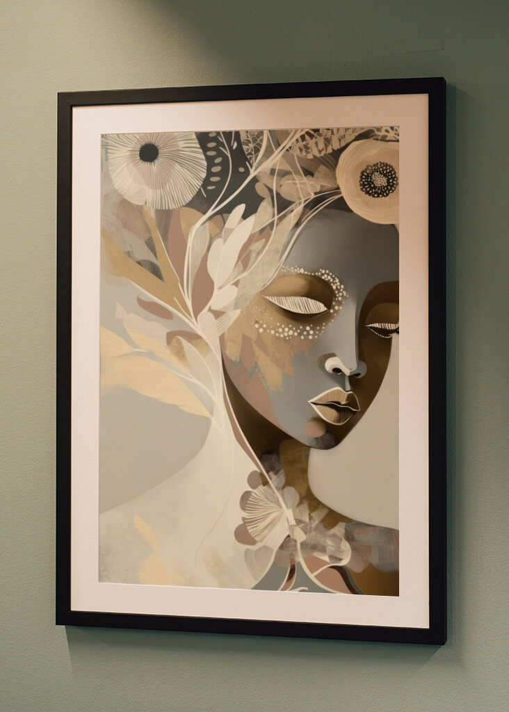 Portrait of a Woman with Closed Eyes