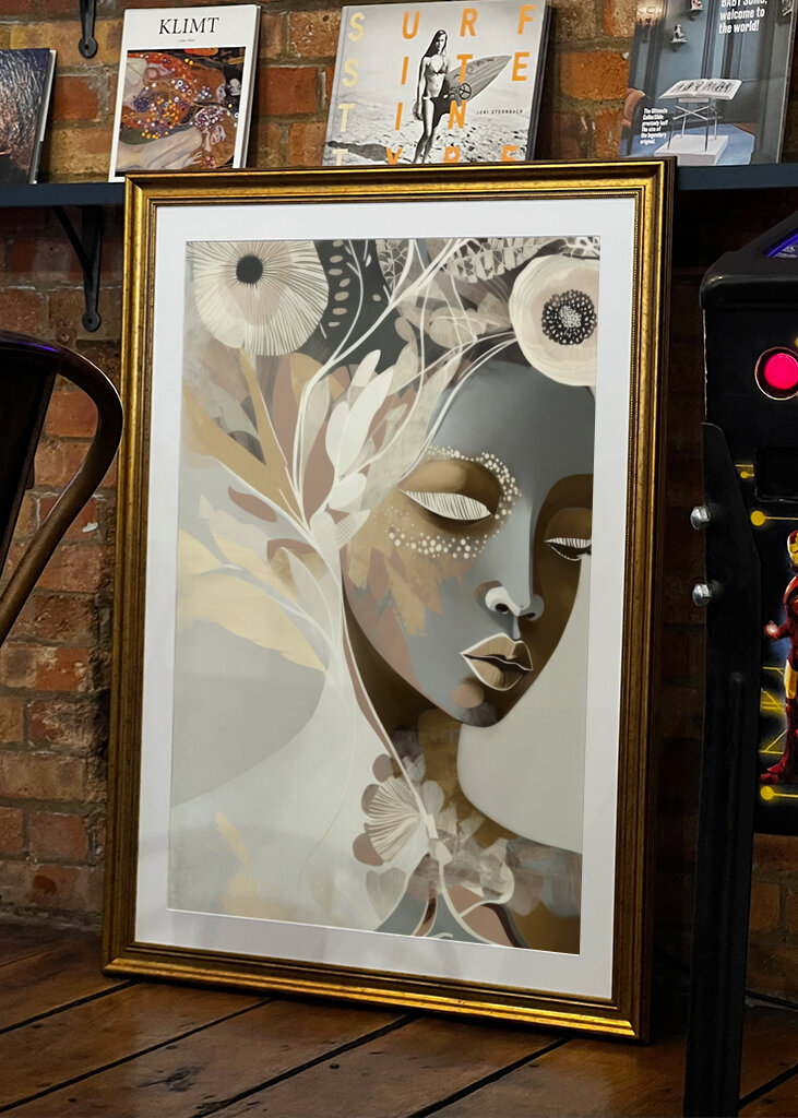 Portrait of a Woman with Closed Eyes