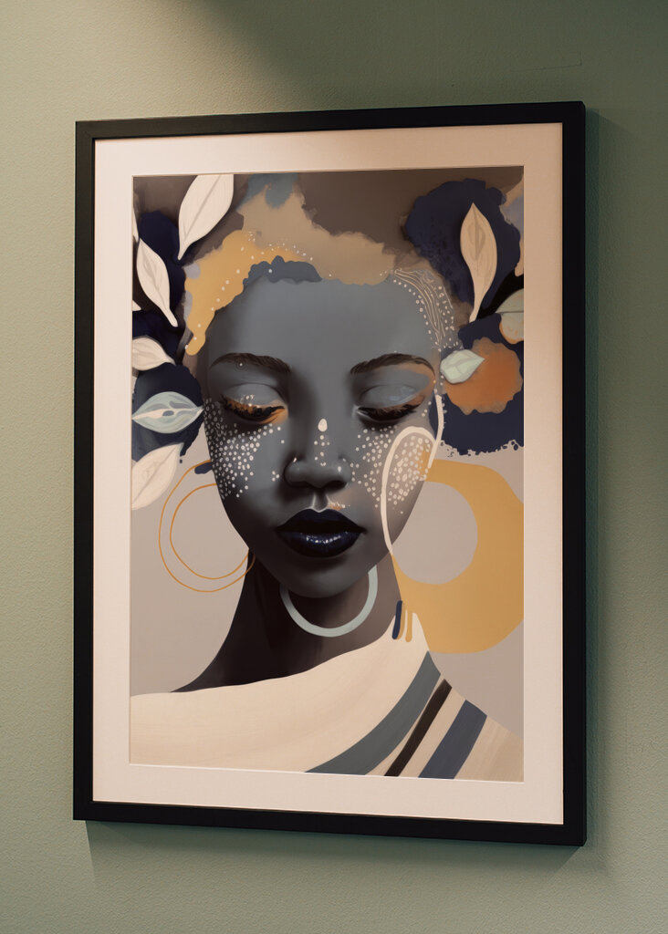 Portrait of a Woman with a Serene Expression