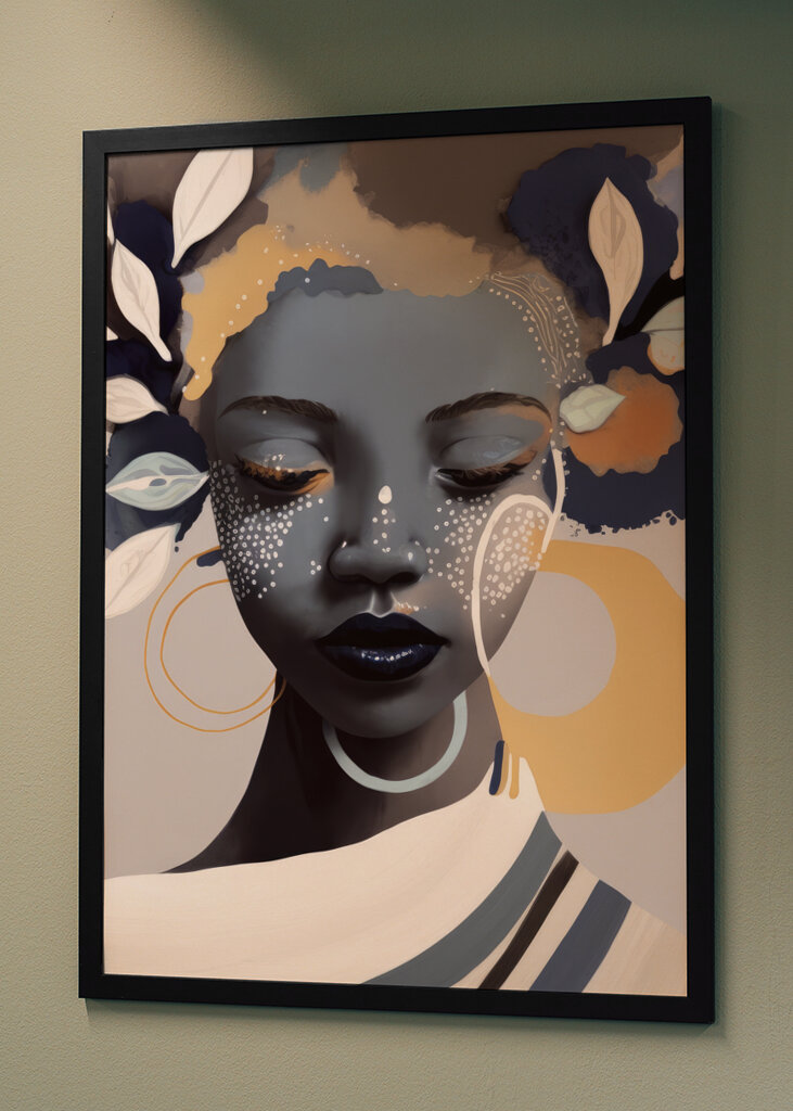 Portrait of a Woman with a Serene Expression