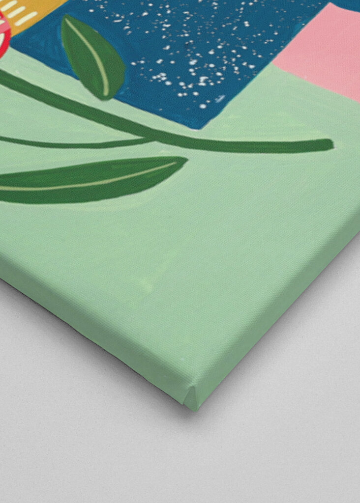 Vibrant Red Tulips In A Decorative Vase