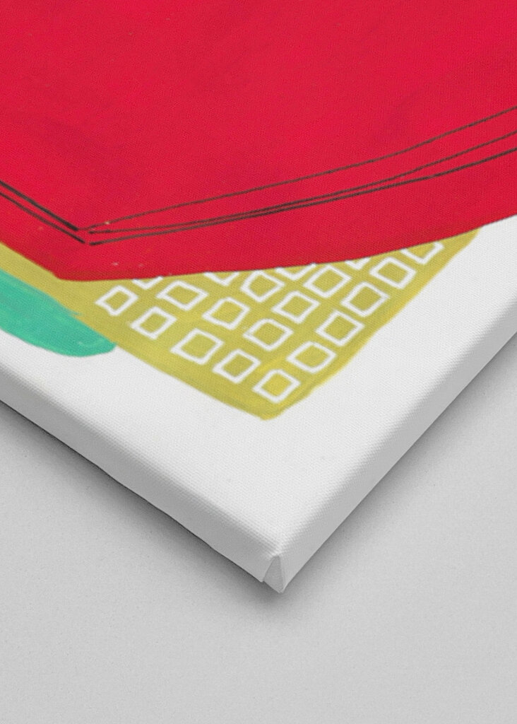 Vibrant Red Vase Blossoms