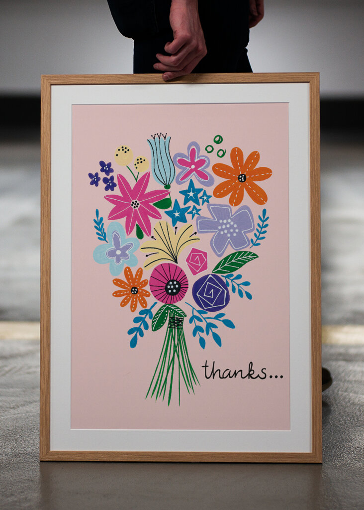 Colorful Bouquet Illustration