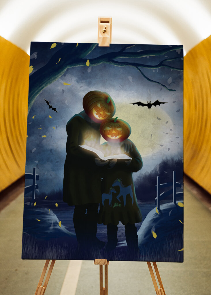 Pumpkin Headed Figures