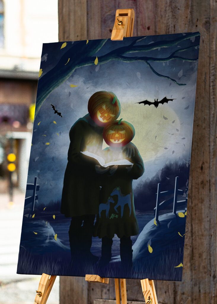 Pumpkin Headed Figures