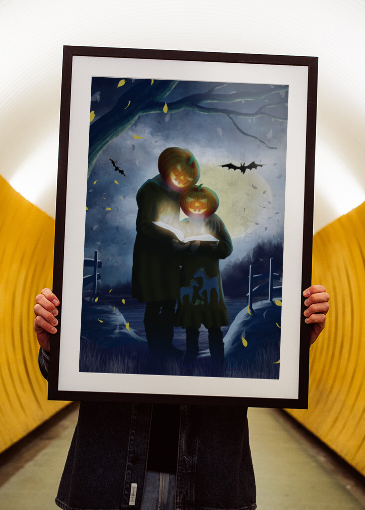 Pumpkin Headed Figures