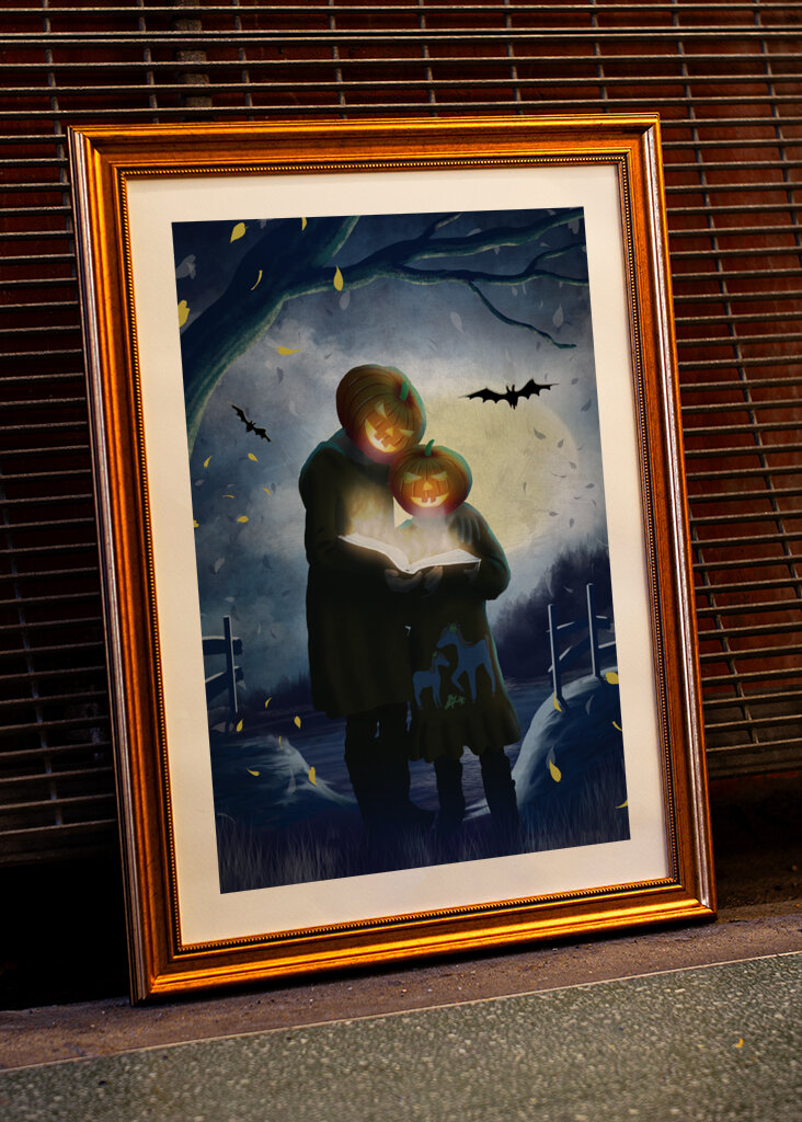 Pumpkin Headed Figures