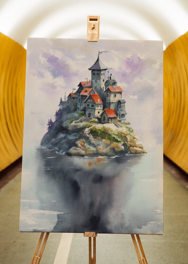 Floating Island Castle