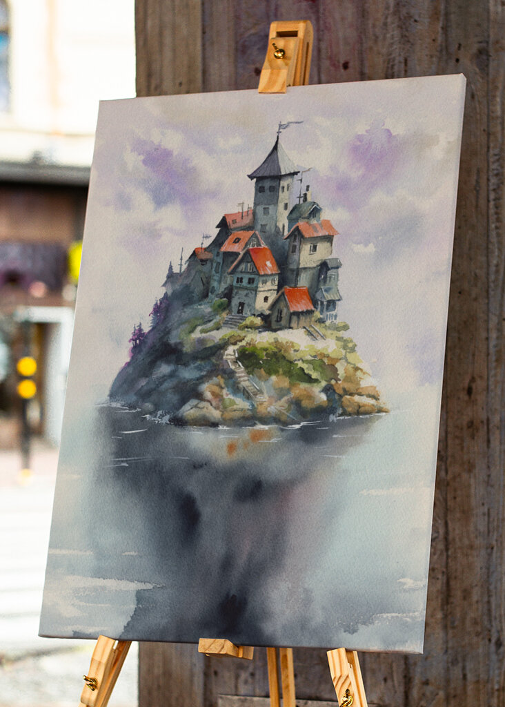 Floating Island Castle