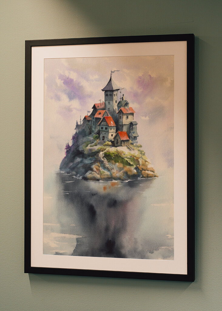 Floating Island Castle