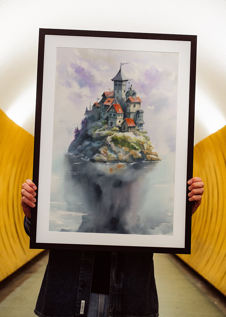 Floating Island Castle