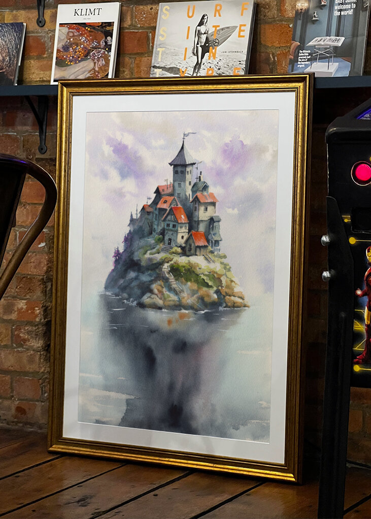 Floating Island Castle