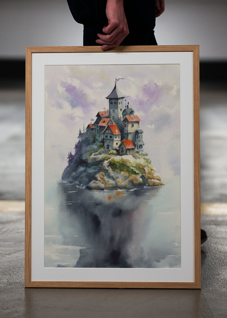 Floating Island Castle