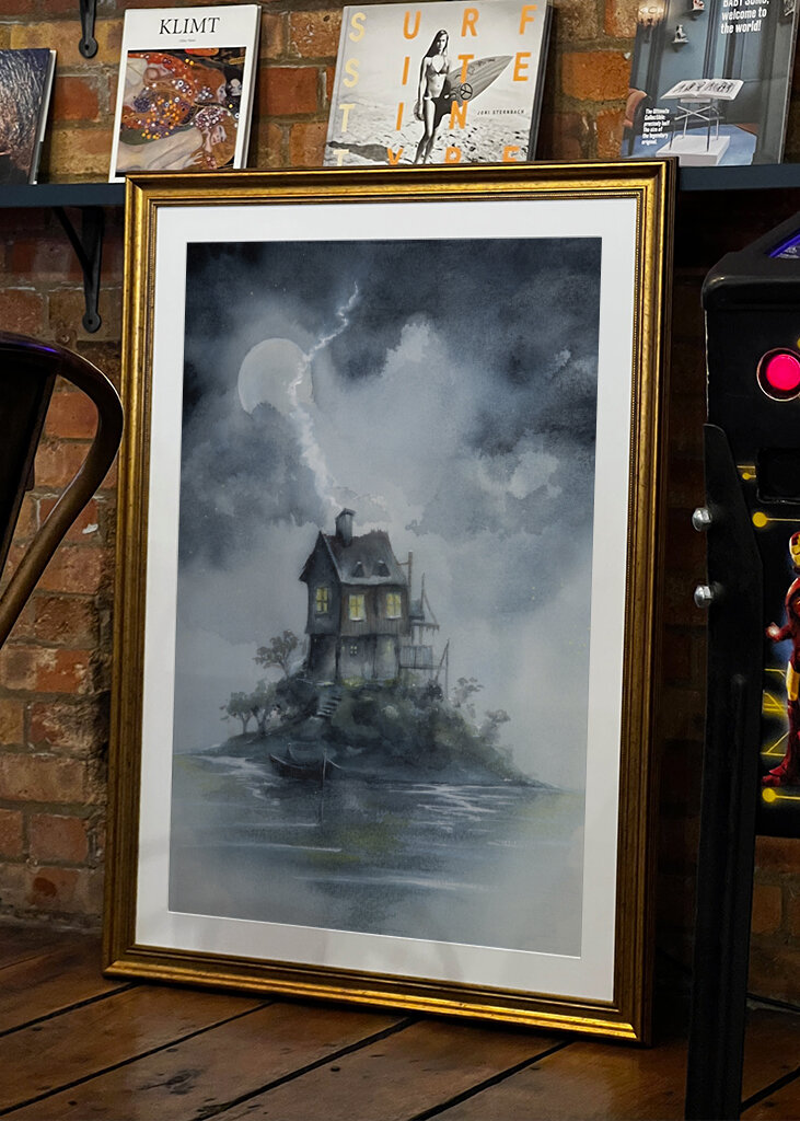 Moonlit Island House