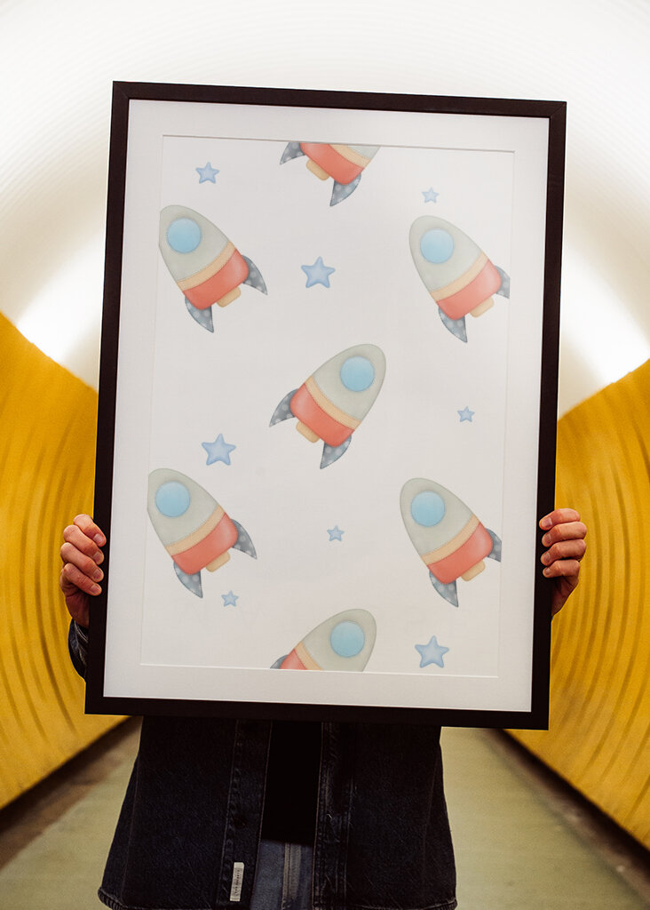 Rockets and Stars In Space