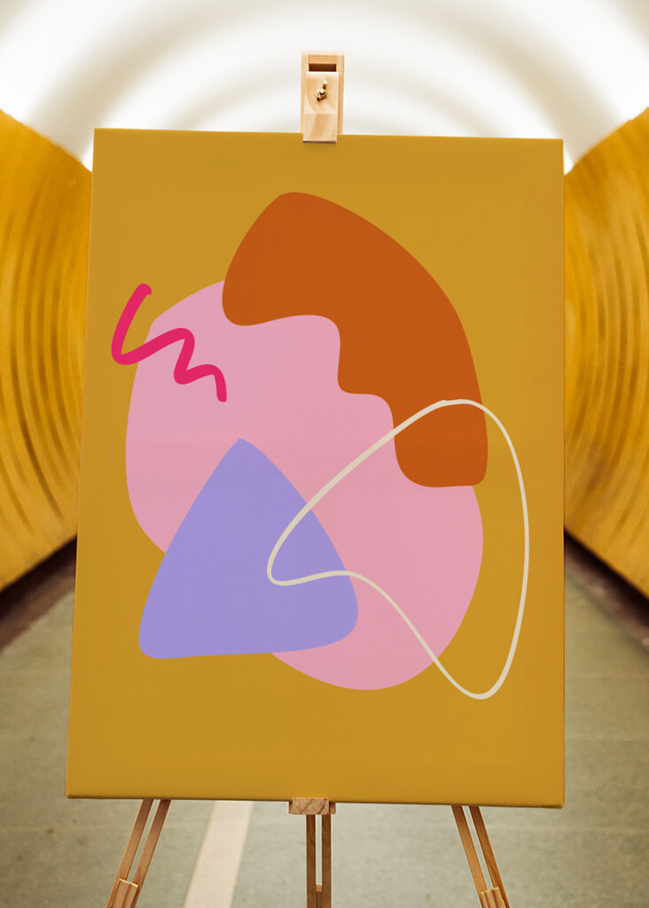 Bold Geometric Shapes