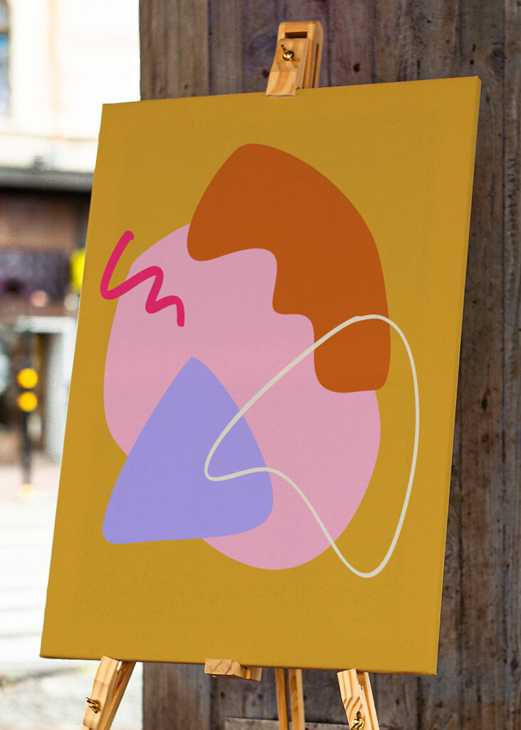 Bold Geometric Shapes