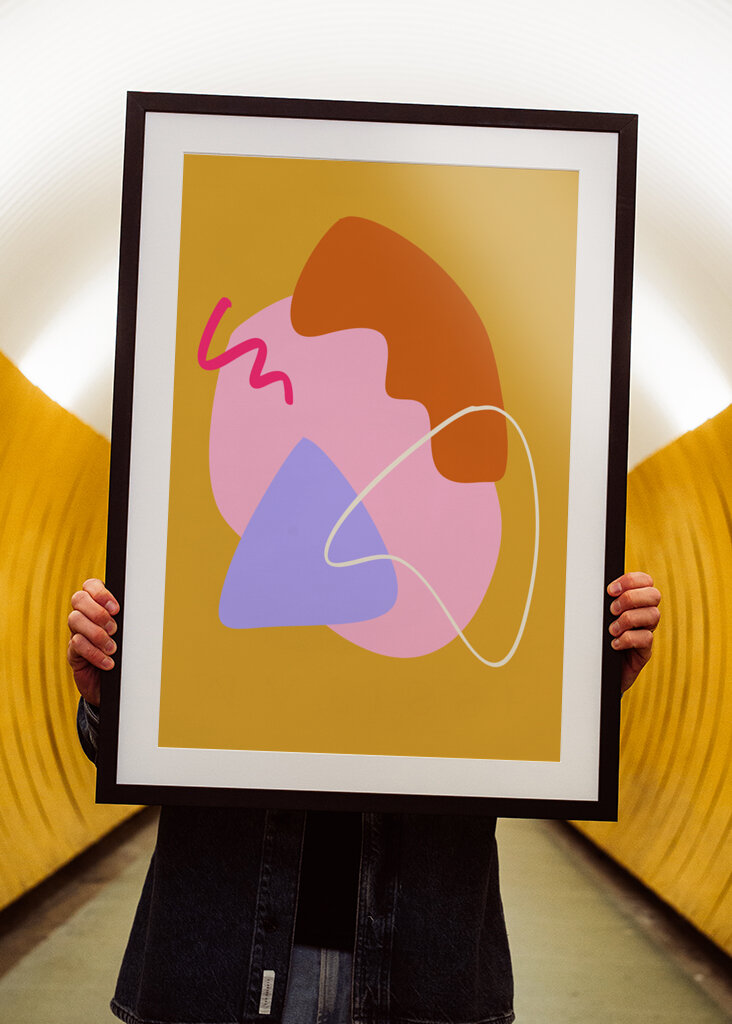 Bold Geometric Shapes