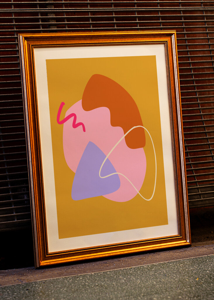 Bold Geometric Shapes