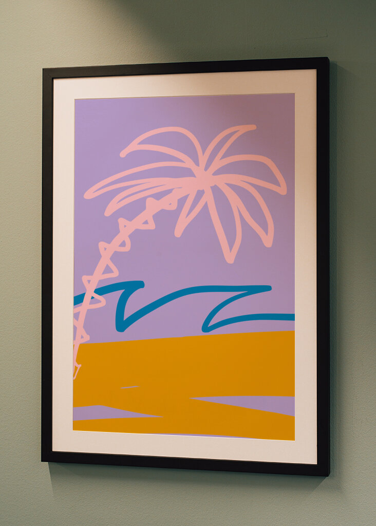 Tropical Beach Scene