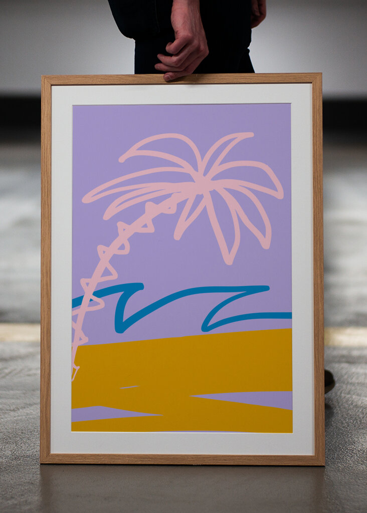 Tropical Beach Scene