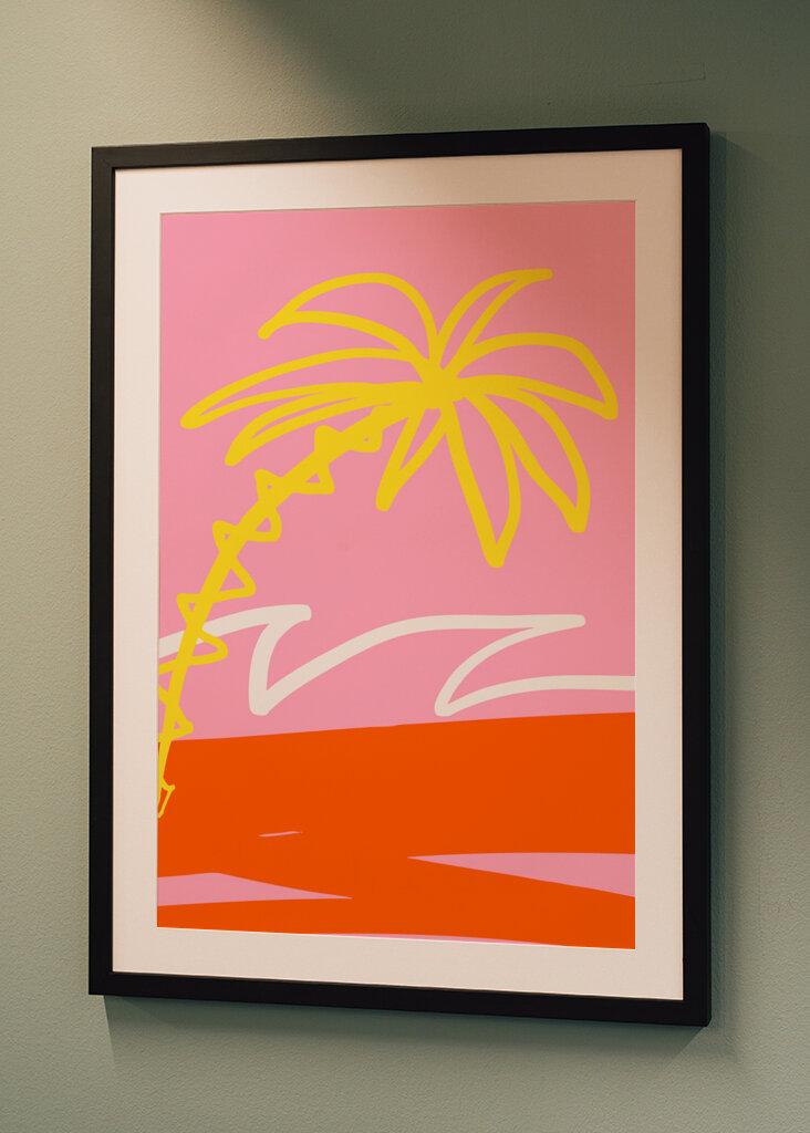 Tropical Beach Scene