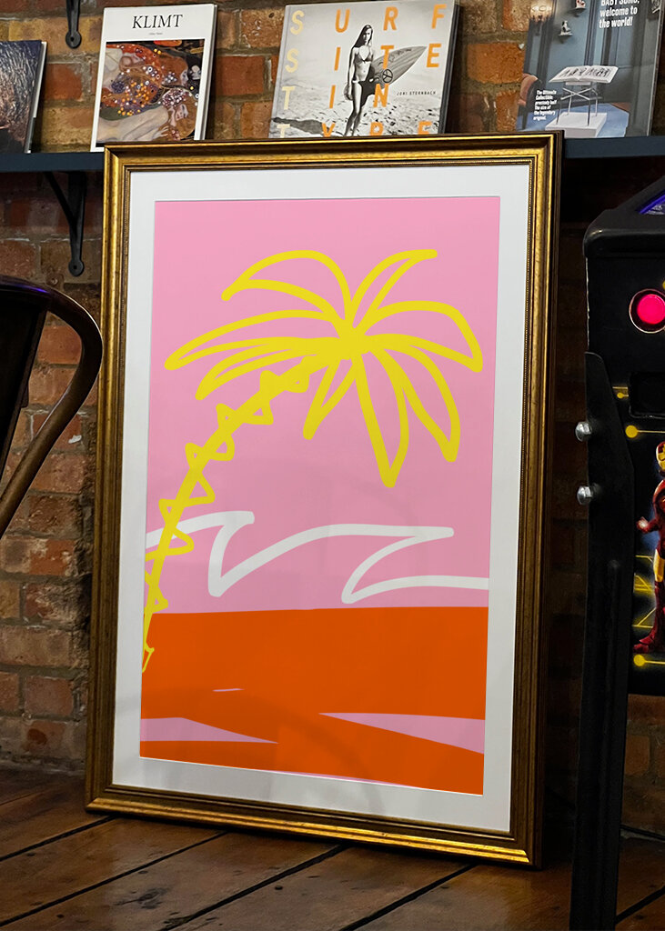 Tropical Beach Scene