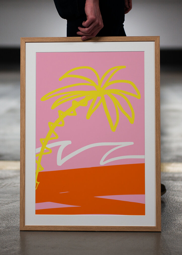 Tropical Beach Scene