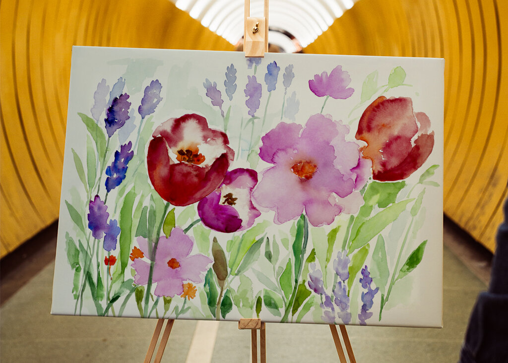 Bouquet of Blooming Flowers