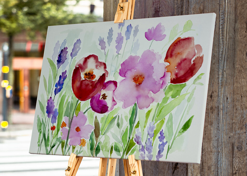 Bouquet of Blooming Flowers