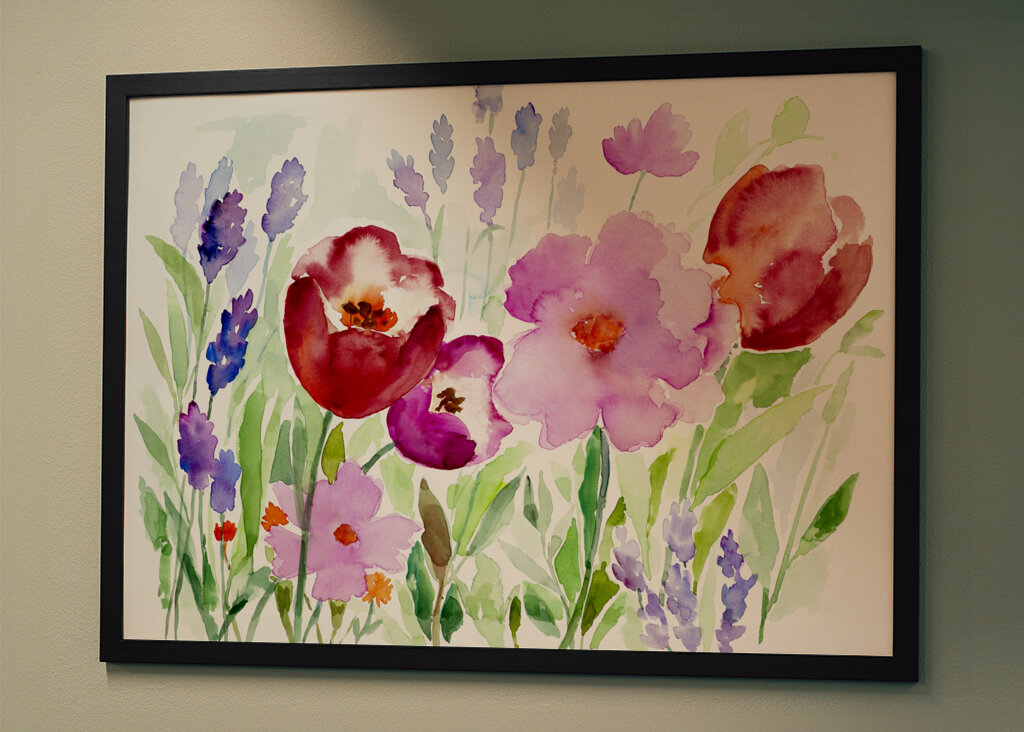 Bouquet of Blooming Flowers