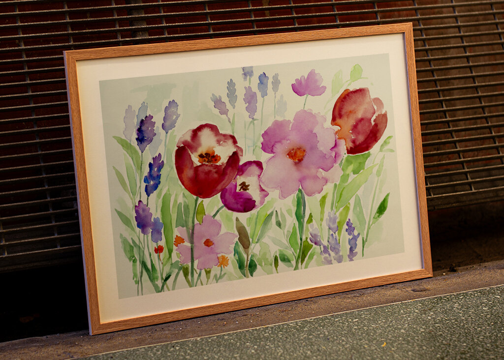 Bouquet of Blooming Flowers