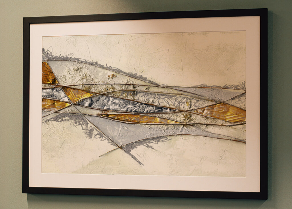 Textured Layers of Gold and Silver