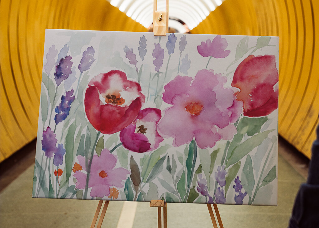 Vibrant Flower Garden