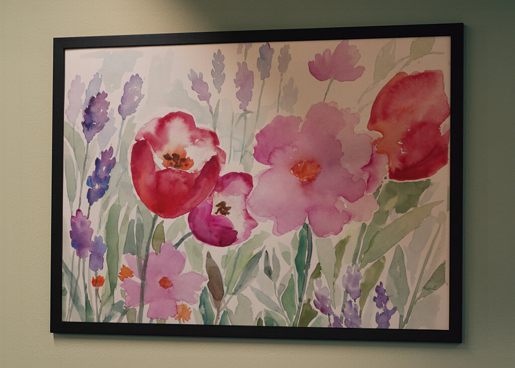 Vibrant Flower Garden