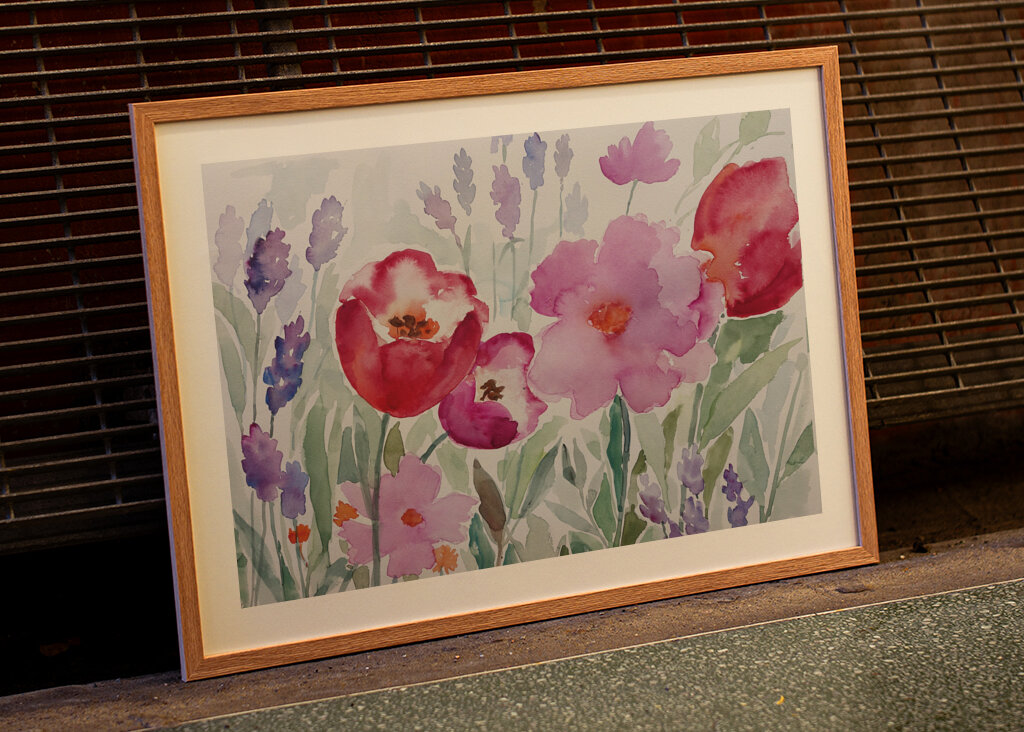 Vibrant Flower Garden