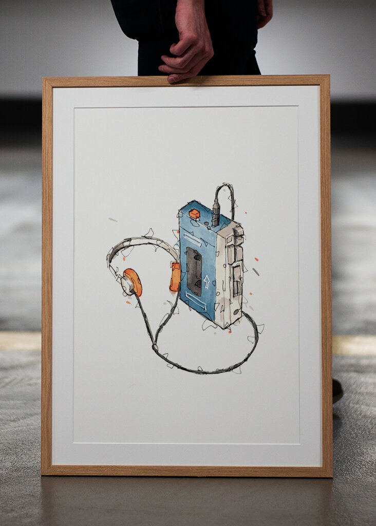 Vintage Cassette Player