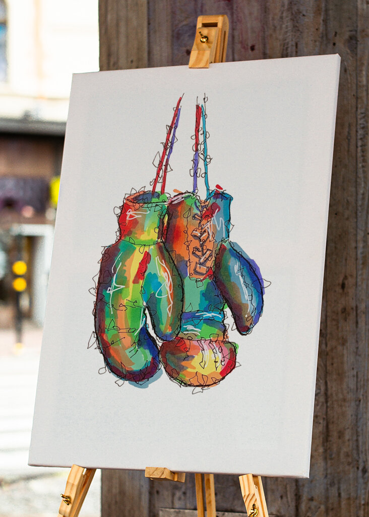 Boxing gloves