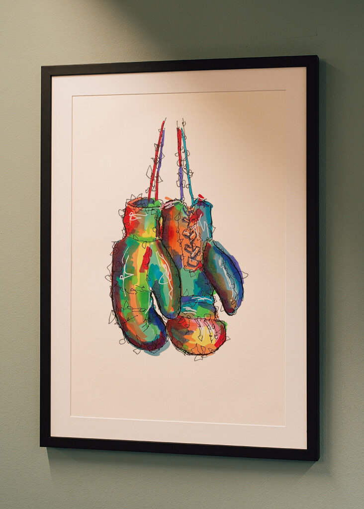 Boxing gloves