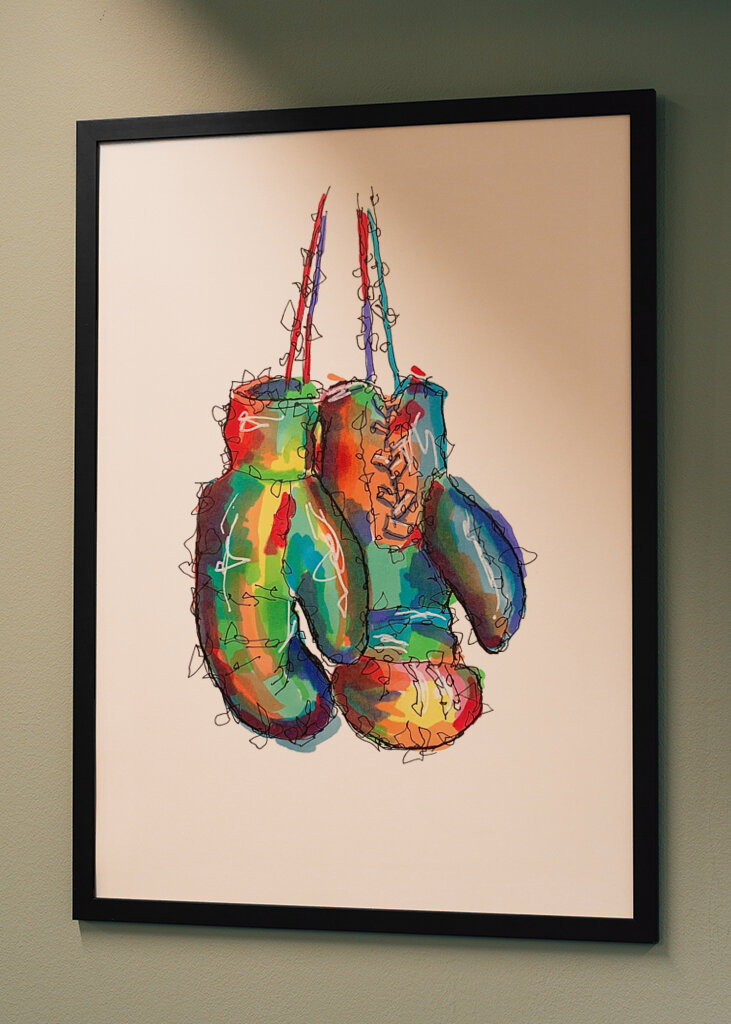 Boxing gloves