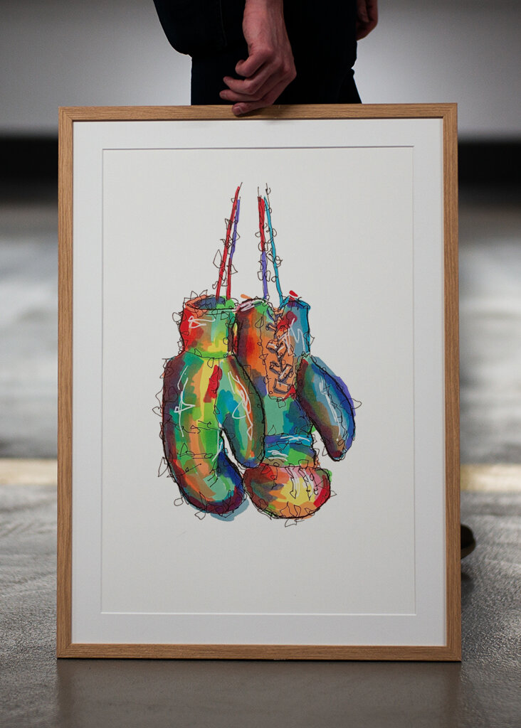 Boxing gloves