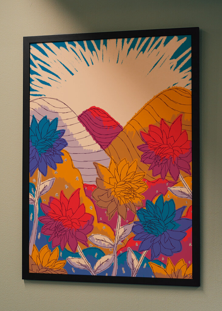 Abstract Rolling Hills