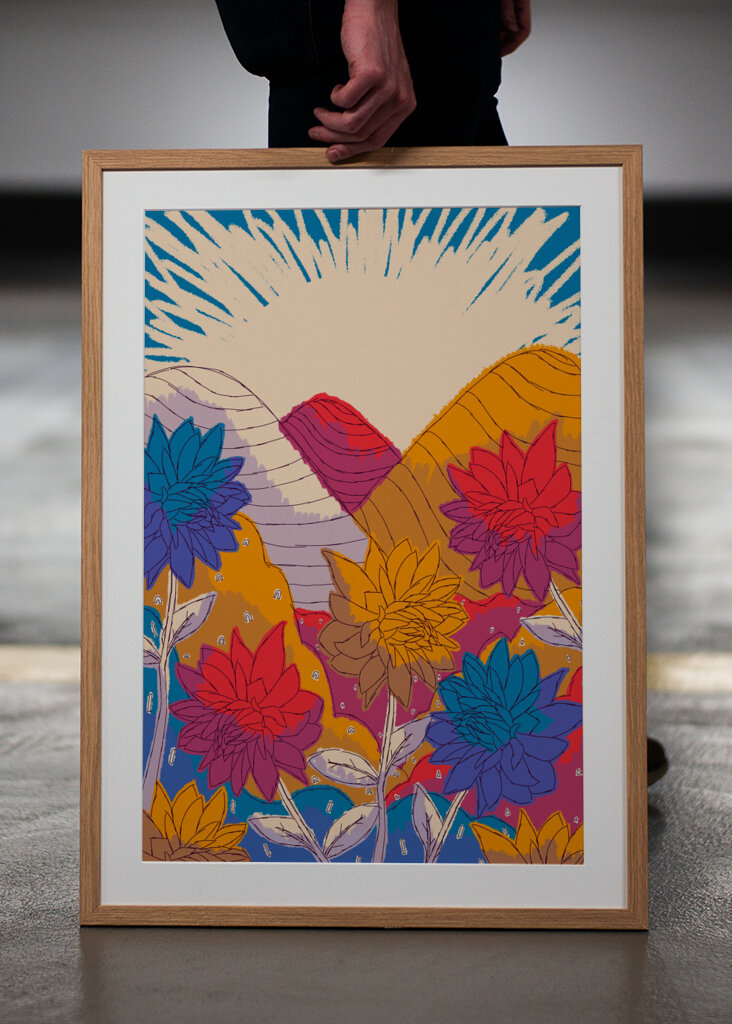 Abstract Rolling Hills