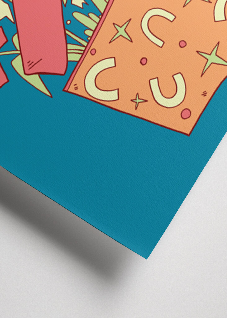 The Pink Potted Flowers