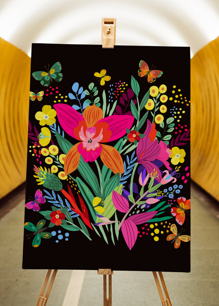 Butterflies &amp; Blooms