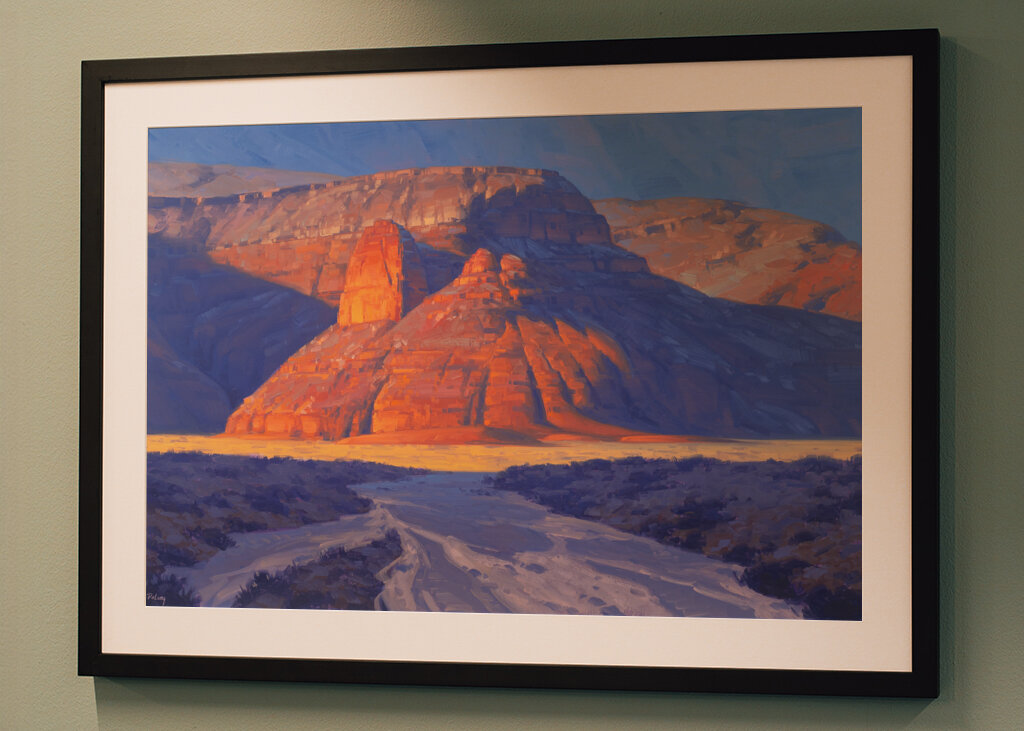 Stunning Desert Landscape at Sunset