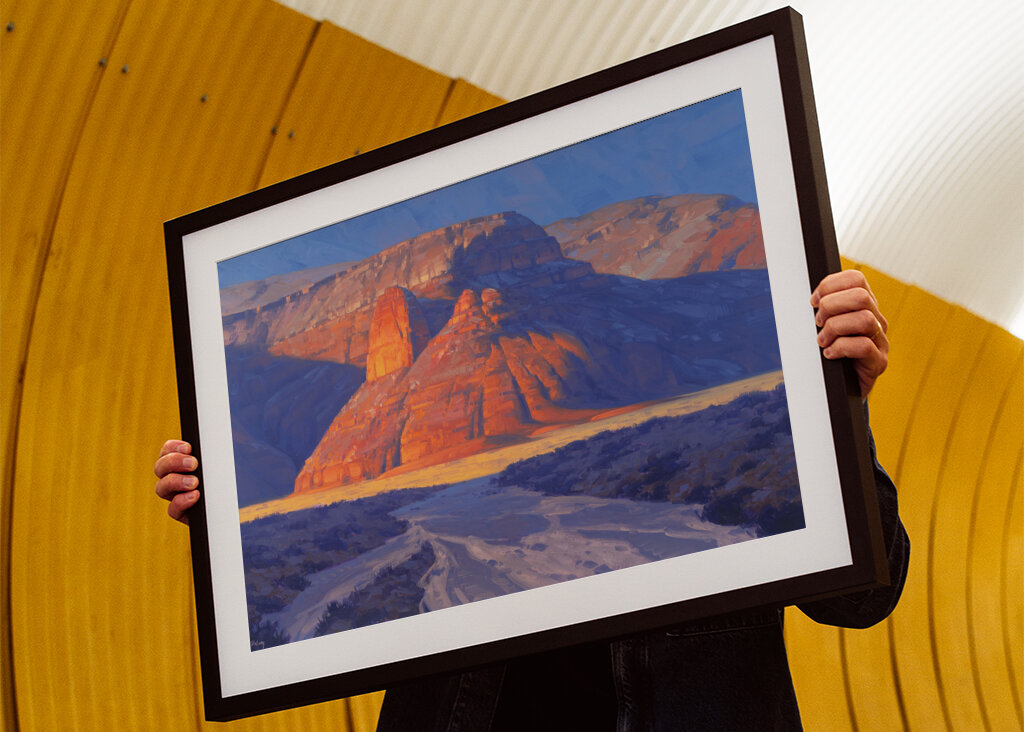Stunning Desert Landscape at Sunset