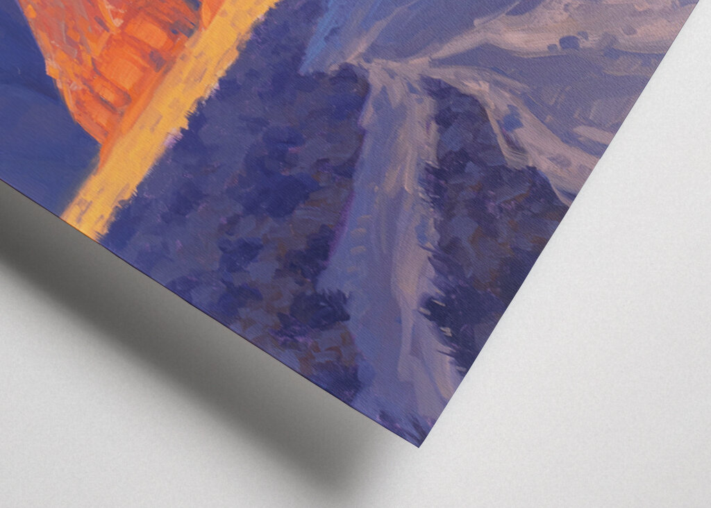 Stunning Desert Landscape at Sunset